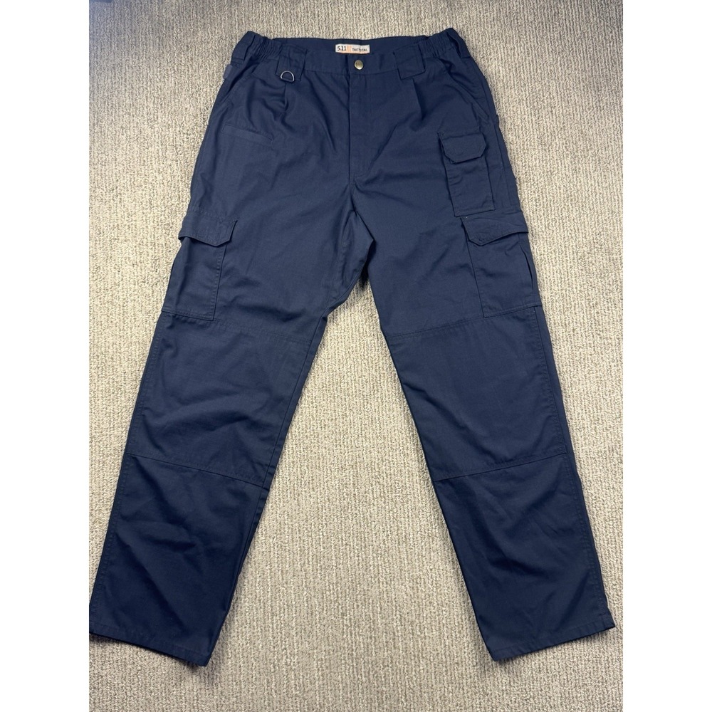 5.11 Tactical Mens 32x32 Taclite Pro Ripstop Cargo Pants Blue